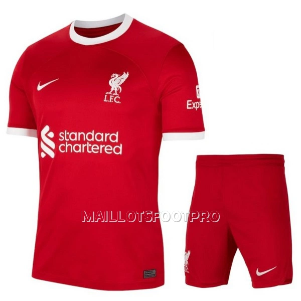 Maillot Liverpool Enfant Domicile 2023-24