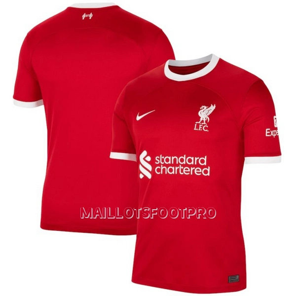 Maillot Liverpool Homme Domicile 2023-24