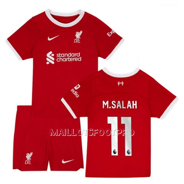 Maillot Liverpool M.Salah 11 Enfant Domicile 2023-24