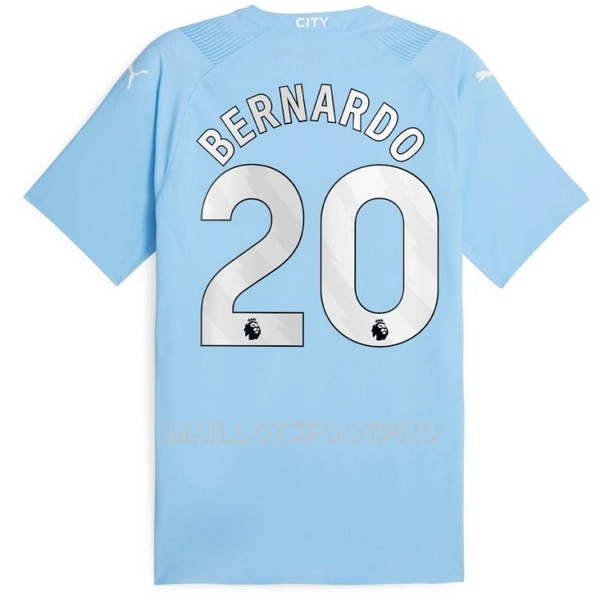 Maillot Manchester City Bernardo 20 Homme Domicile 2023-24