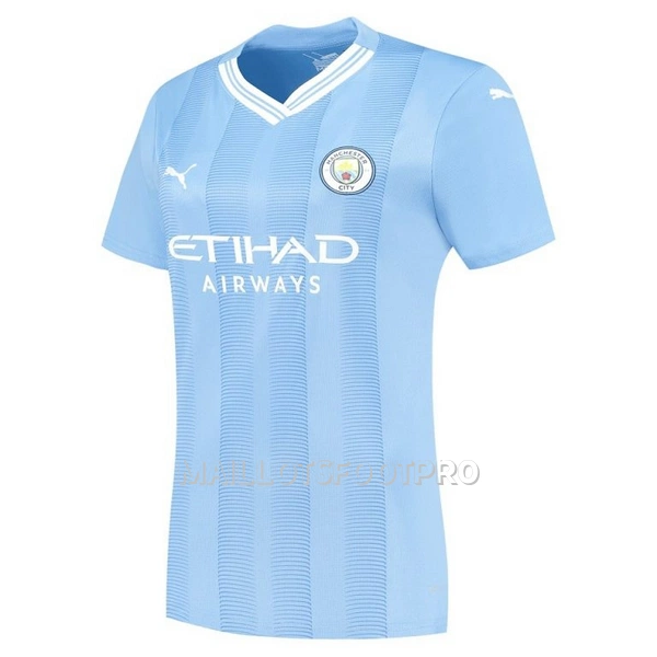 Maillot Manchester City Femme Domicile 2023-24