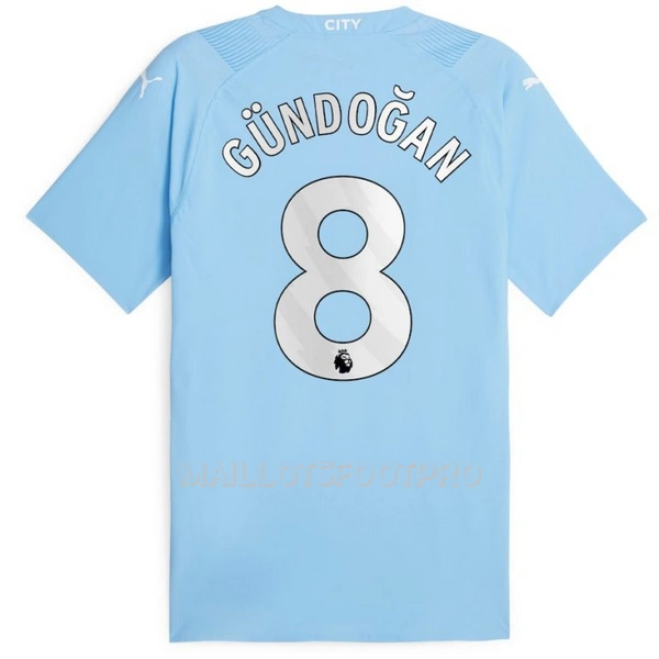 Maillot Manchester City Gundogan 8 Homme Domicile 2023-24