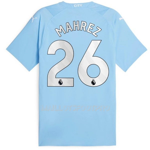 Maillot Manchester City Mahrez 26 Homme Domicile 2023-24