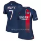 Maillot Paris Saint-Germain Mbappé 7 Femme Domicile 2023-24