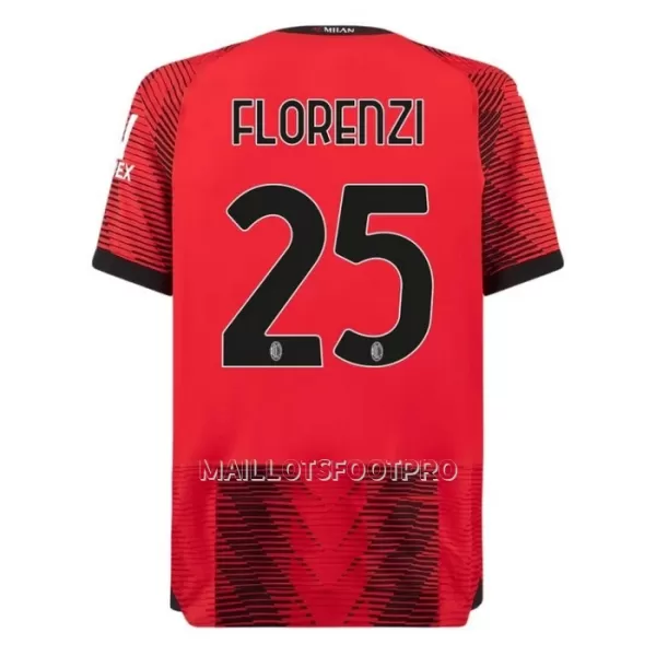 Maillot AC Milan Florenzi 25 Homme Domicile 2023-24