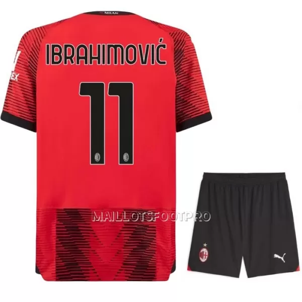 Maillot AC Milan Ibrahimovic 11 Enfant Domicile 2023-24