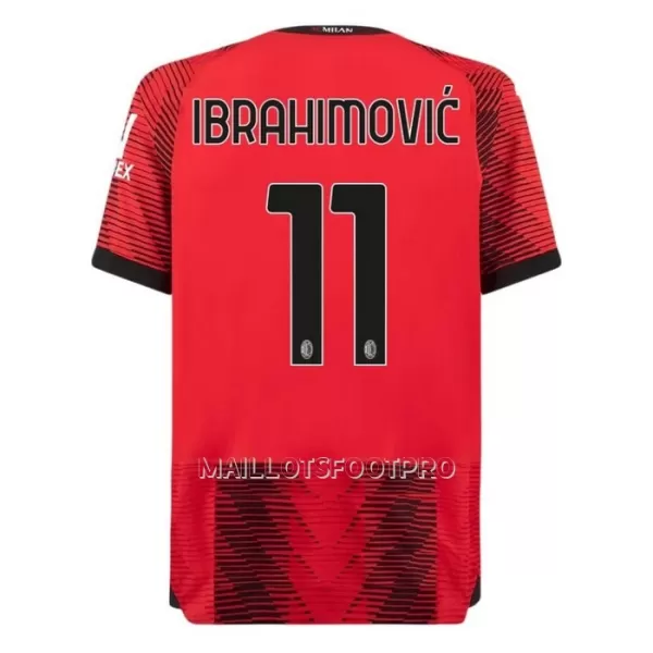 Maillot AC Milan Ibrahimovic 11 Enfant Domicile 2023-24