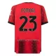 Maillot AC Milan Tomori 23 Homme Domicile 2023-24