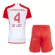 Maillot FC Bayern Munich De Ligt 4 Enfant Domicile 2023-24