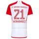 Maillot FC Bayern Munich Lucas Hernandez 21 Enfant Domicile 2023-24