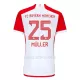 Maillot FC Bayern Munich Thomas Muller 25 Enfant Domicile 2023-24