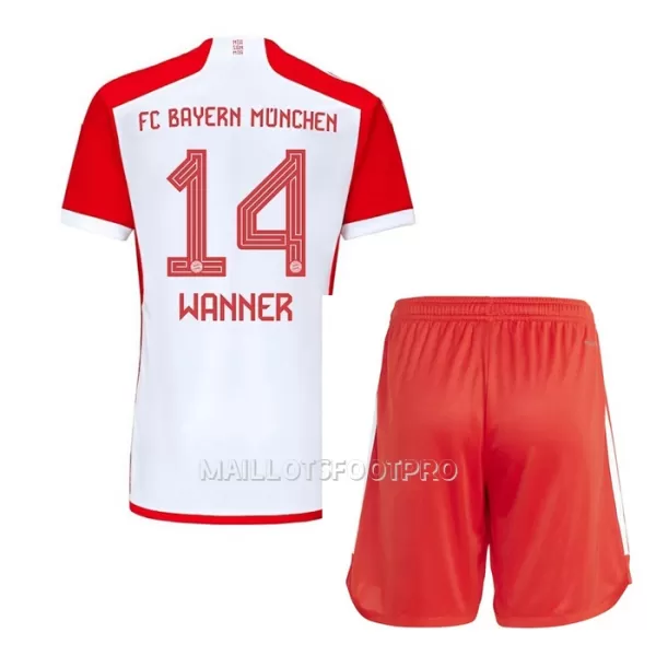 Maillot FC Bayern Munich Wanner 14 Enfant Domicile 2023-24