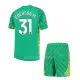 Maillot Gardien Manchester City Ederson Enfant Domicile 2023-24