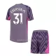 Maillot Gardien Manchester City Ederson Enfant Extérieur 2023-24