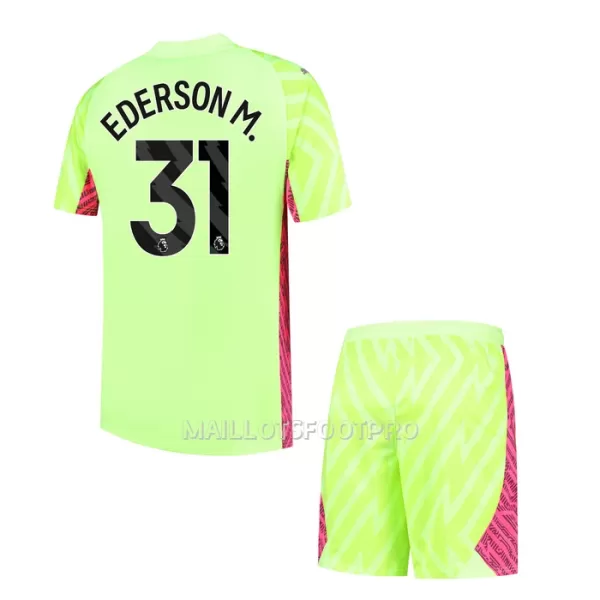 Maillot Gardien Manchester City Ederson Enfant Third 2023-24