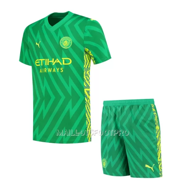 Maillot Gardien Manchester City Enfant Domicile 2023-24