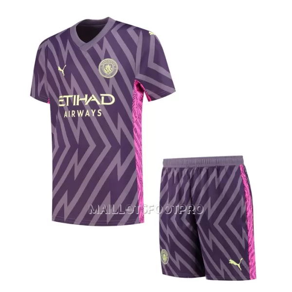 Maillot Gardien Manchester City Enfant Extérieur 2023-24