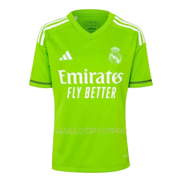 Maillot Gardien Real Madrid Thibaut Courtois 1 Homme Domicile 2023-24