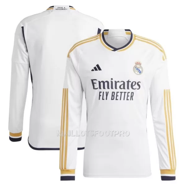 Maillot Manches Longues Real Madrid Homme Domicile 2023-24