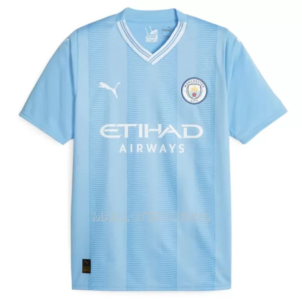 Maillot Manchester City Champions of Europe Enfant Domicile 2023-24