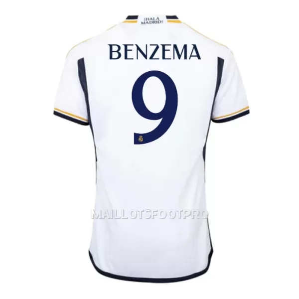 Maillot Real Madrid Benzema 9 Enfant Domicile 2023-24