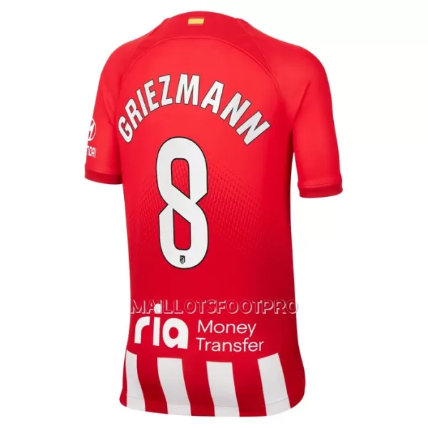 Maillot Atlético Madrid Griezmann 8 Enfant Domicile 2023-24