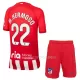 Maillot Atlético Madrid M.Hermoso 22 Enfant Domicile 2023-24