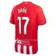 Maillot Atlético Madrid Saul 17 Homme Domicile 2023-24