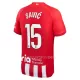 Maillot Atlético Madrid Savic 15 Homme Domicile 2023-24