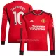 Maillot Manches Longues Manchester United Rashford 10 Homme Domicile 2023-24