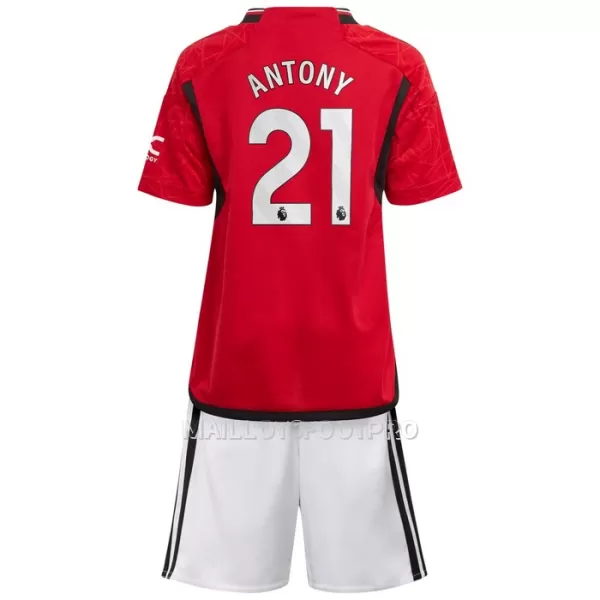 Maillot Manchester United Antony 21 Enfant Domicile 2023-24