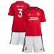 Maillot Manchester United Bailly 3 Enfant Domicile 2023-24