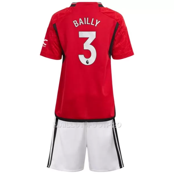 Maillot Manchester United Bailly 3 Enfant Domicile 2023-24