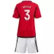 Maillot Manchester United Bailly 3 Enfant Domicile 2023-24