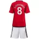 Maillot Manchester United Bruno Fernandes 8 Enfant Domicile 2023-24