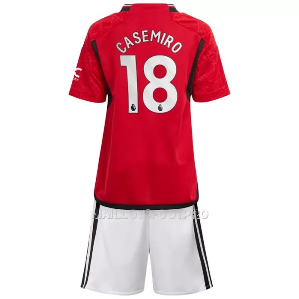 Maillot Manchester United Casemiro 18 Enfant Domicile 2023-24