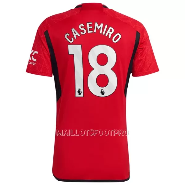 Maillot Manchester United Casemiro 18 Homme Domicile 2023-24