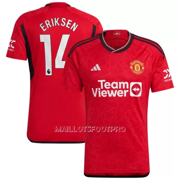 Maillot Manchester United Eriksen 14 Homme Domicile 2023-24