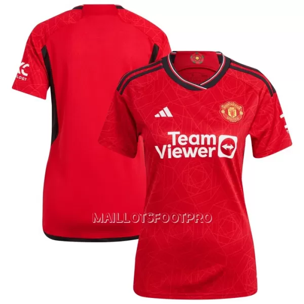 Maillot Manchester United Femme Domicile 2023-24