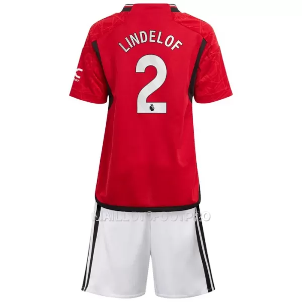 Maillot Manchester United Lindelof 2 Enfant Domicile 2023-24