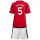 Maillot Manchester United Maguire 5 Enfant Domicile 2023-24