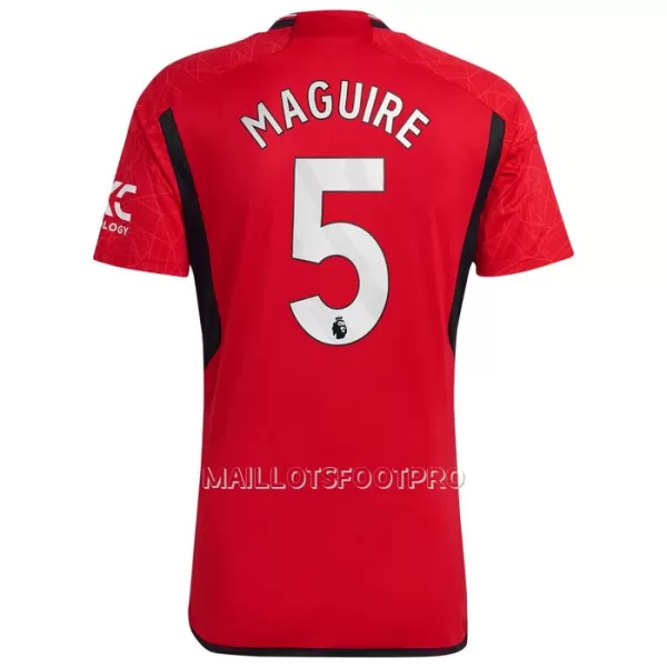 Maillot Manchester United Maguire 5 Homme Domicile 2023-24