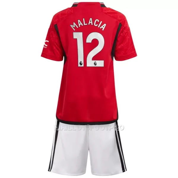 Maillot Manchester United Malacia 12 Enfant Domicile 2023-24