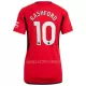 Maillot Manchester United Rashford 10 Femme Domicile 2023-24