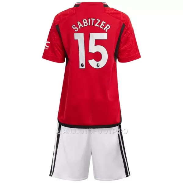 Maillot Manchester United Sabitzer 15 Enfant Domicile 2023-24