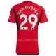 Maillot Manchester United Wan-Bissaka 29 Homme Domicile 2023-24