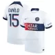 Maillot Paris Saint-Germain Danilo 15 Homme Extérieur 2023-24