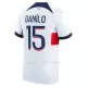 Maillot Paris Saint-Germain Danilo 15 Homme Extérieur 2023-24