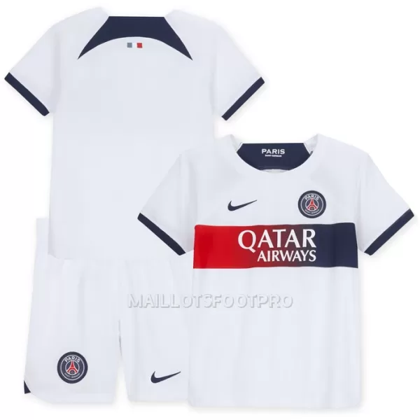 Maillot Paris Saint-Germain Enfant Extérieur 2023-24