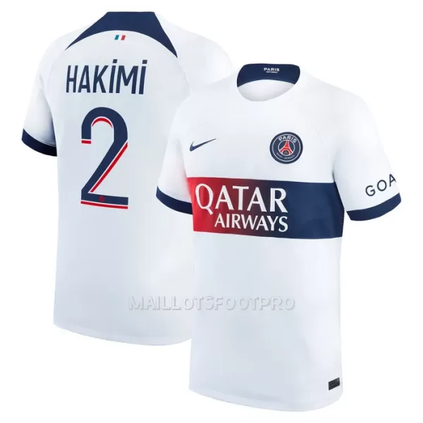 Maillot Paris Saint-Germain Hakimi 2 Homme Extérieur 2023-24